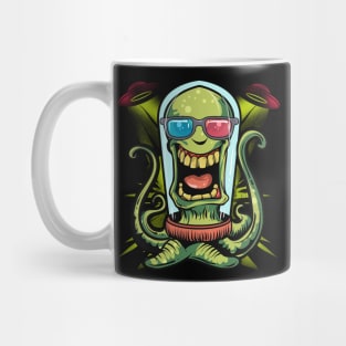 Alien UFOs Science Fiction Sci-Fi Mug